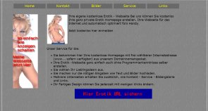 kostenlose Erotik - Webseite